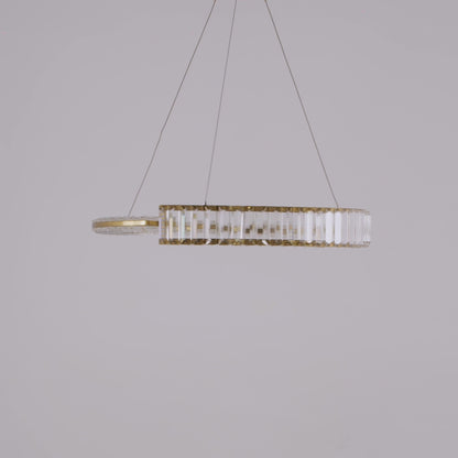Maytoni Krone LED circular pendant light