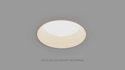 Maytoni Okno LED 100° recessed circular light