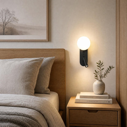 Reading Ambient LED Wall Light with USB