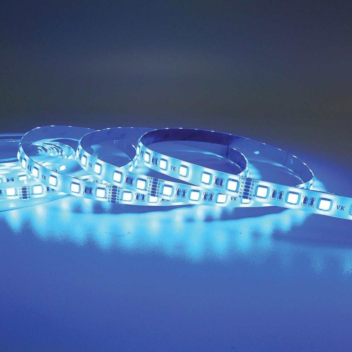 RGB+CCT LED Strip 24V 18W/m CRI90 IP20 2400K–6000K (5m)