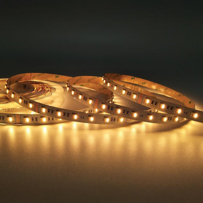 RGB+CCT LED Strip 24V 18W/m CRI90 IP20 2400K–6000K (5m)