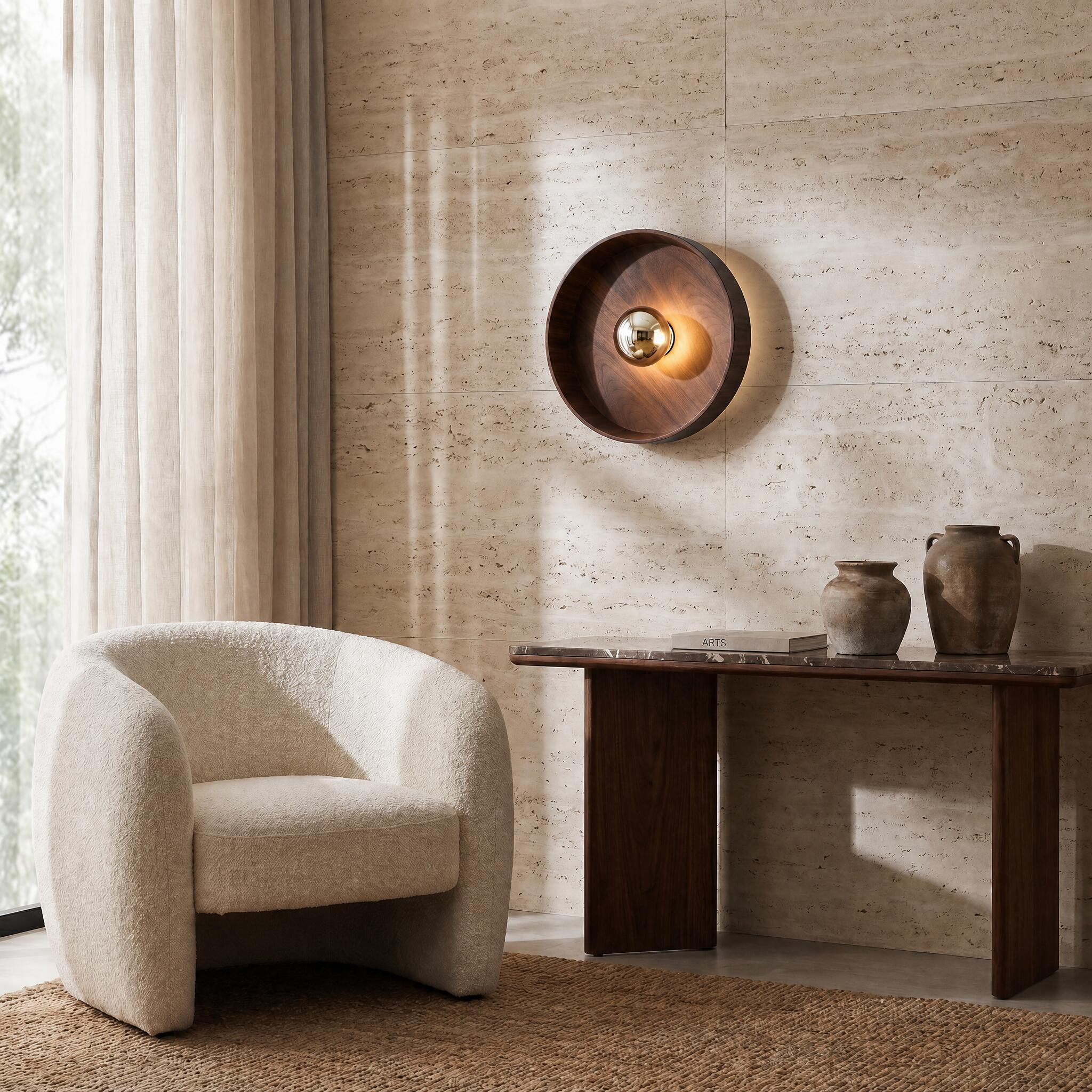 VK Light Halo E27 wall light