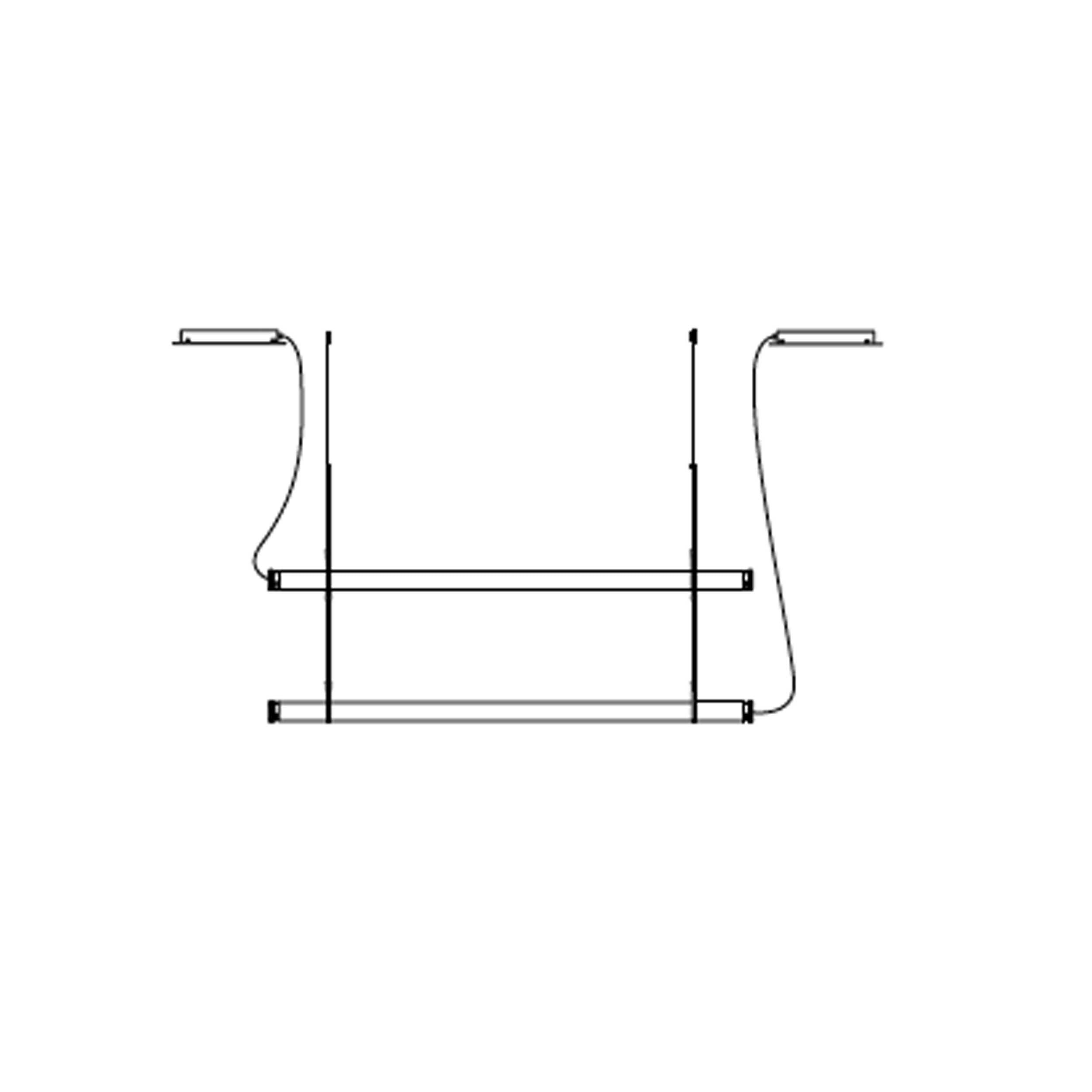Hooks for the Marset Fris LED pendant light