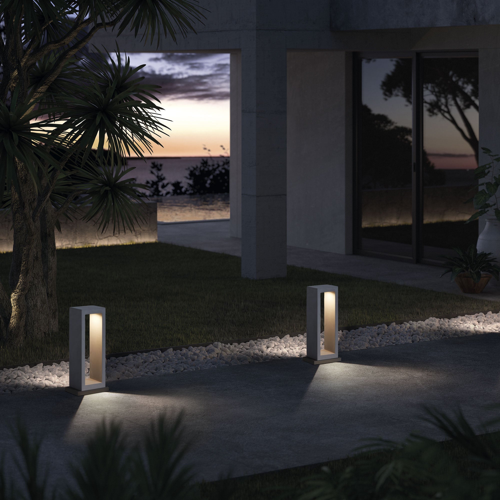 Cristher Stone LED sloupkové svítidlo antracitové