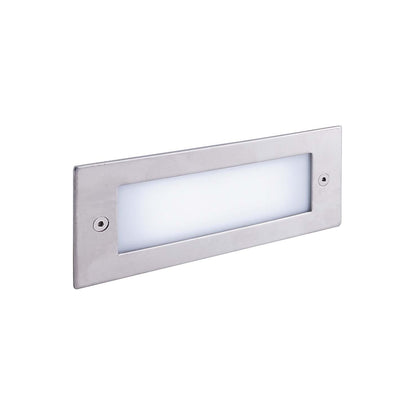 Dopo Barlia LED zápustné svítidlo stříbrné