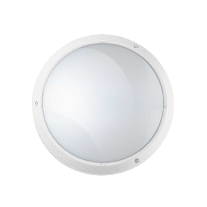 Cristher Plaff round E27 přisazené svítidlo bílé