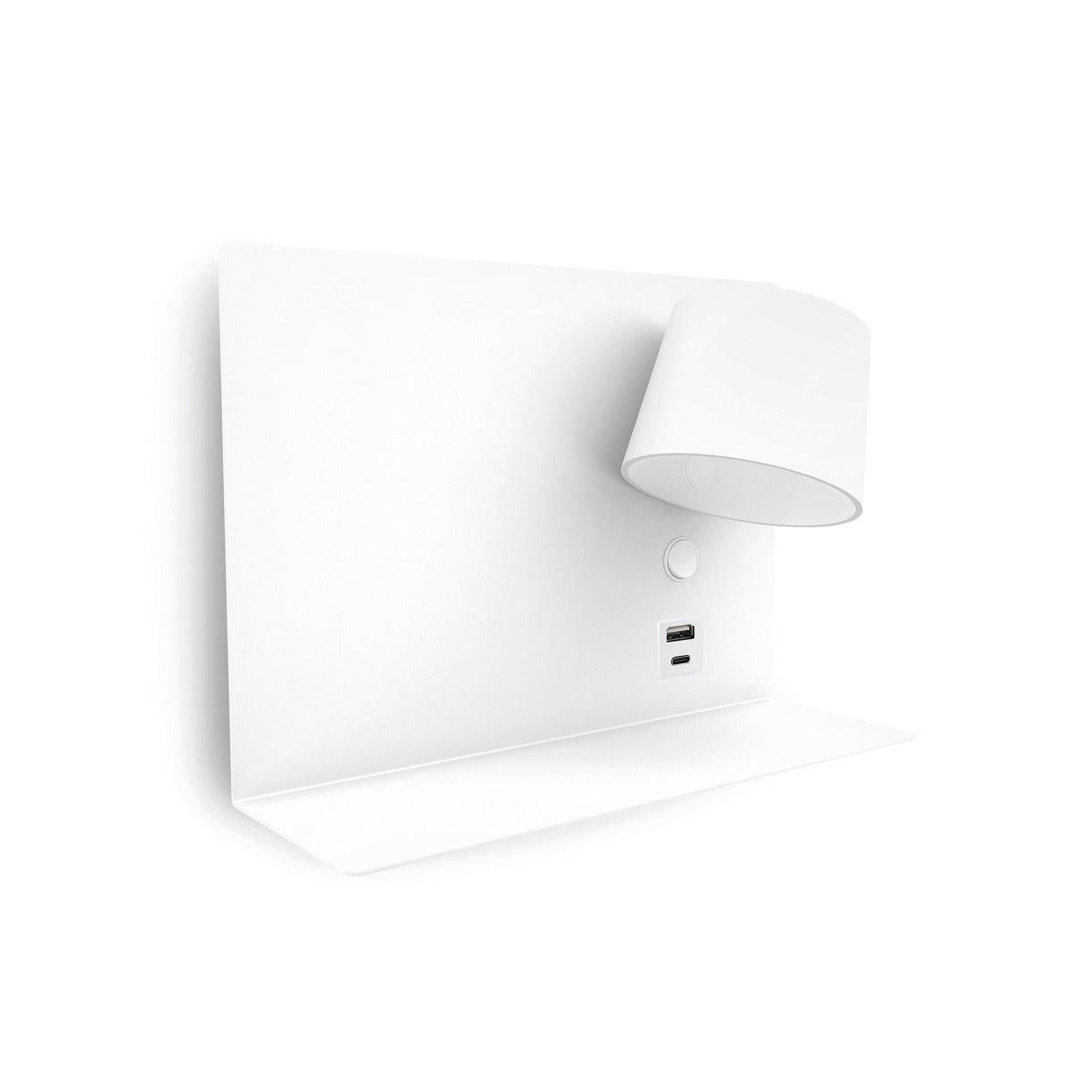 Exo Serene USB LED nástěnné svítidlo bílé