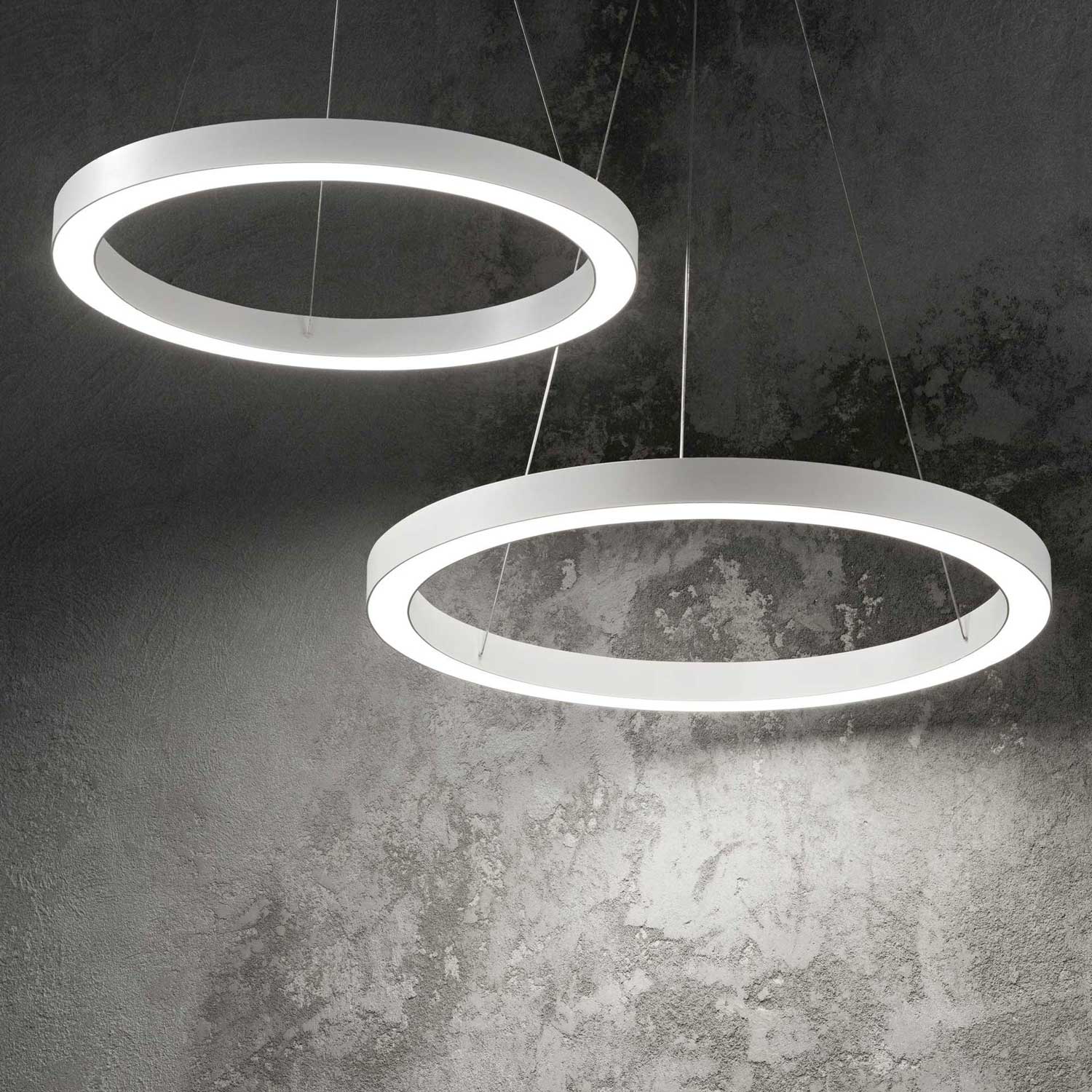 Ideal lux Oracle LED kruhové svítidlo černé
